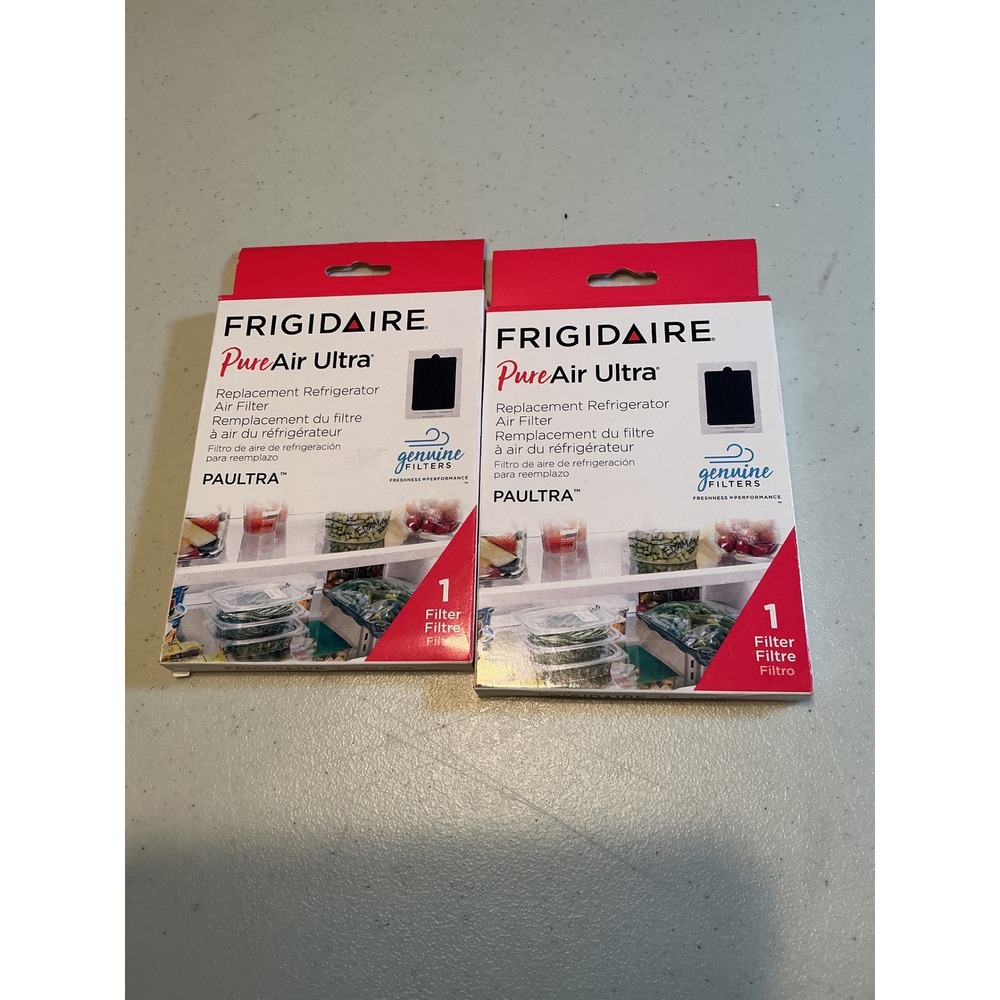 2 Pack Frigidaire PureAir Ultra PAULTRA Refrigerator Air Filter Genuine OEM